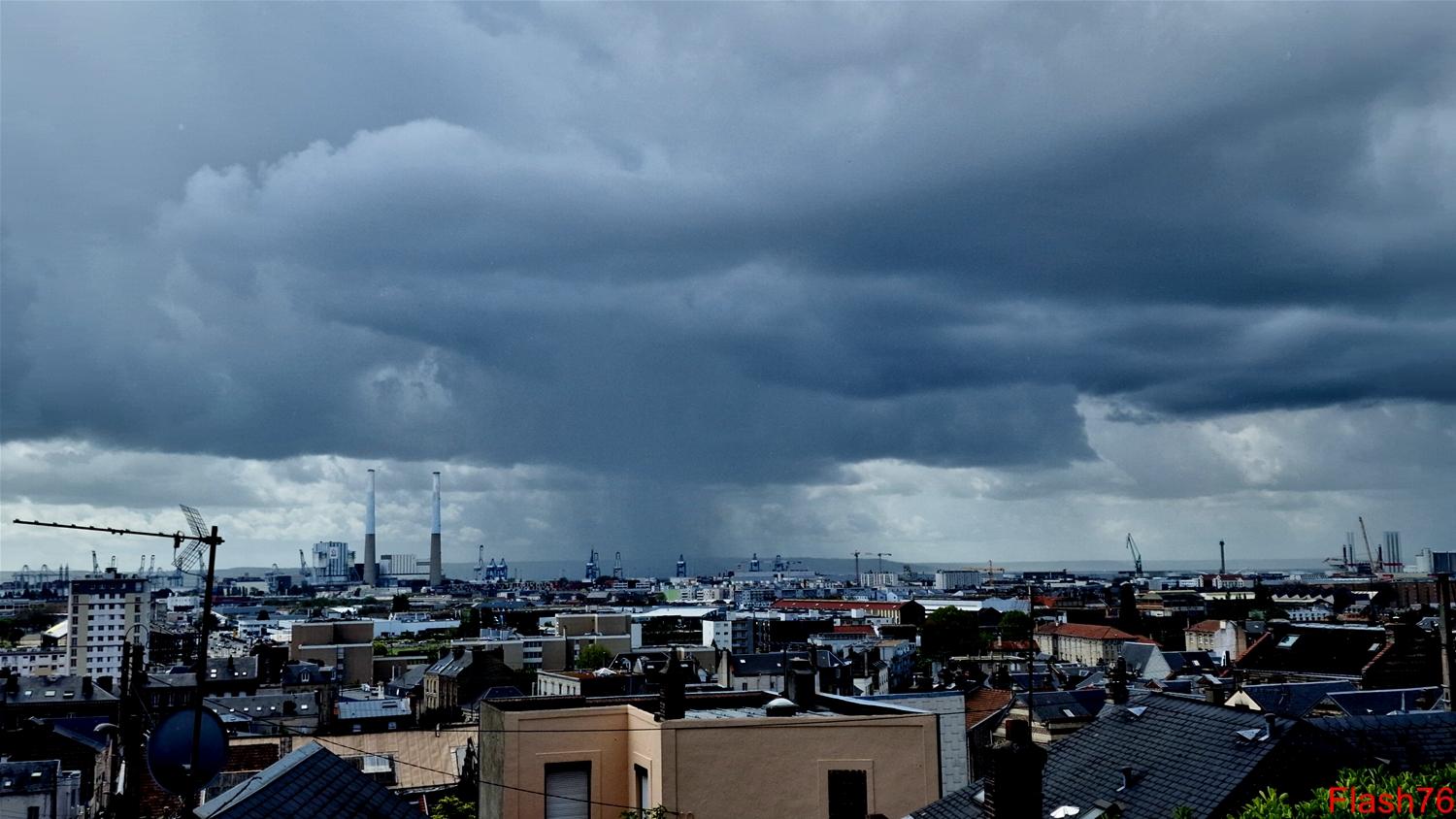 Orage isolé urbain