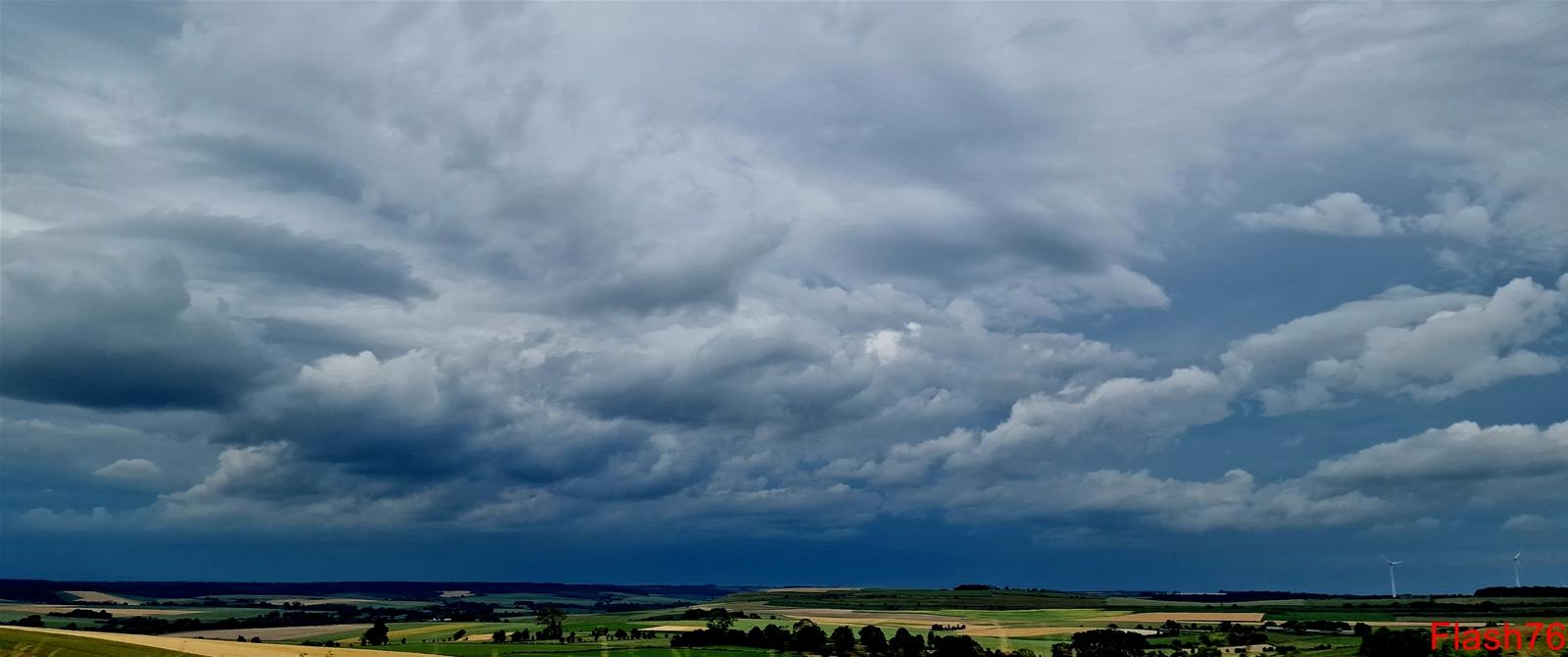 Approche des orages.