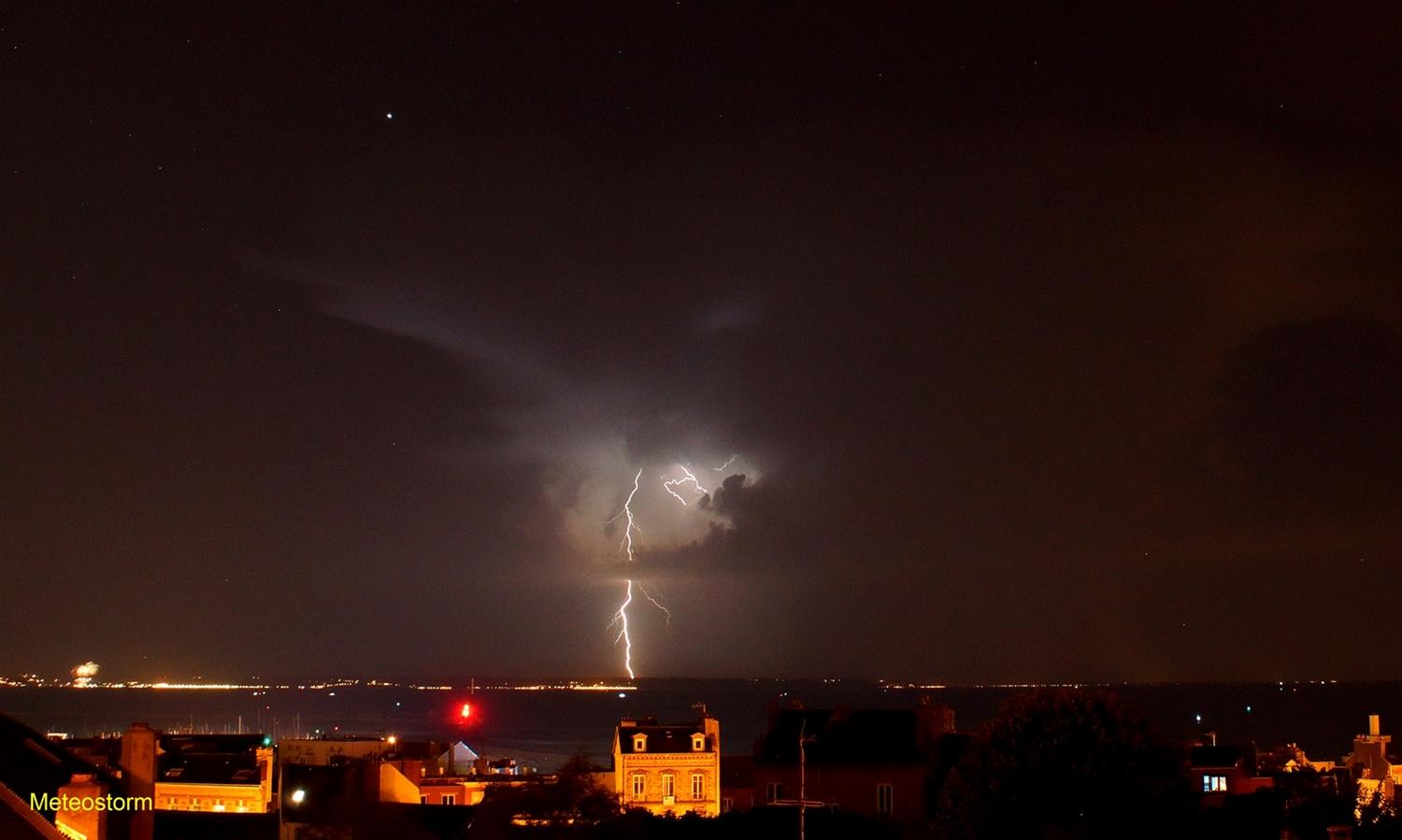 Impact sous orage isolé