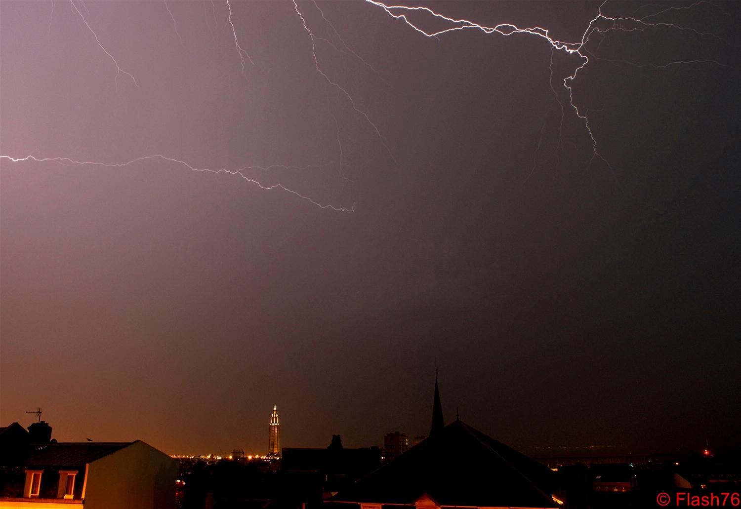 Intra et pluie modérée