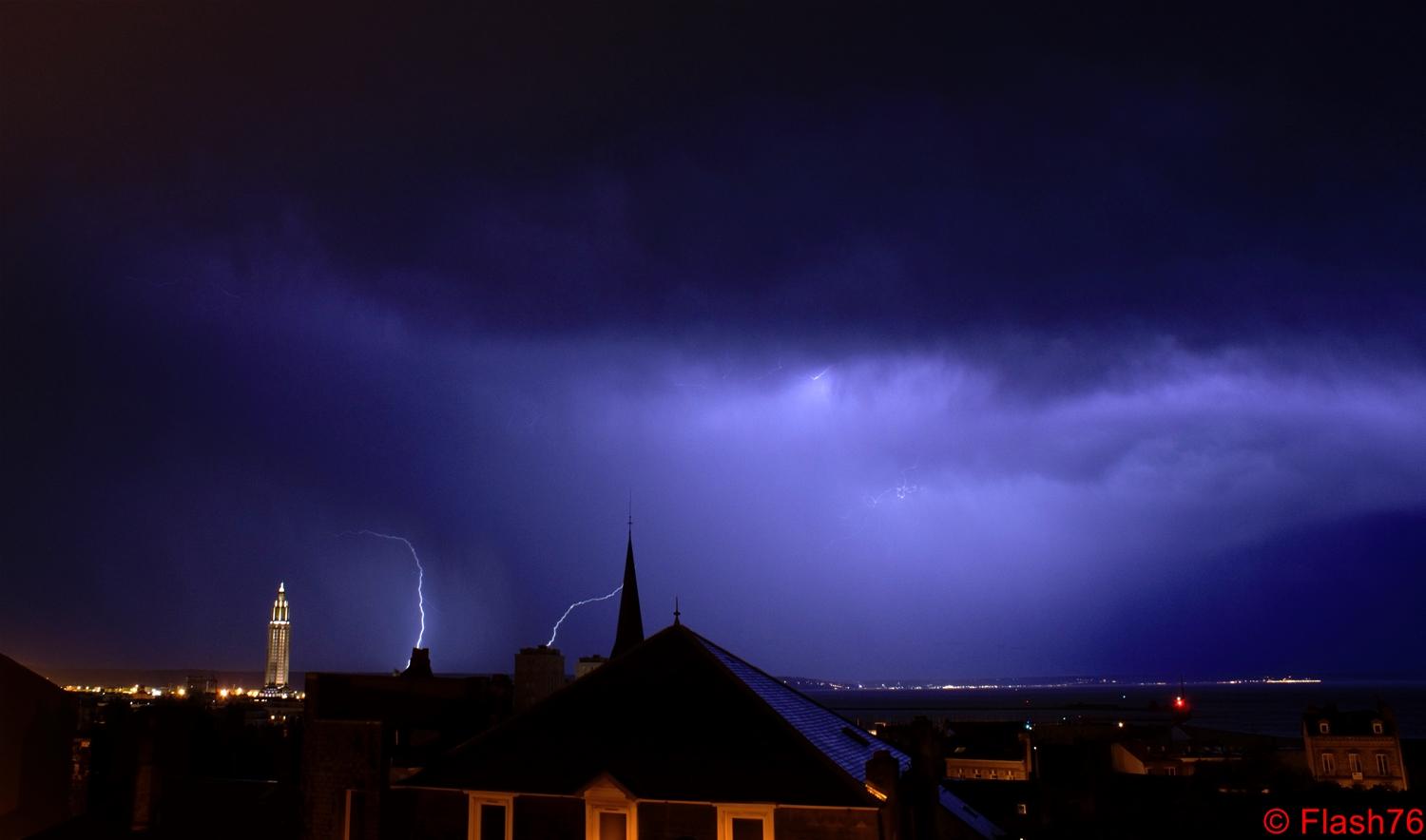 Double impact et intra sous l'enclume du cumulonimbus